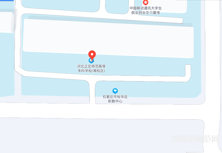 河北正定師范高等?？茖W(xué)校南校區(qū)2023年地址在哪里 